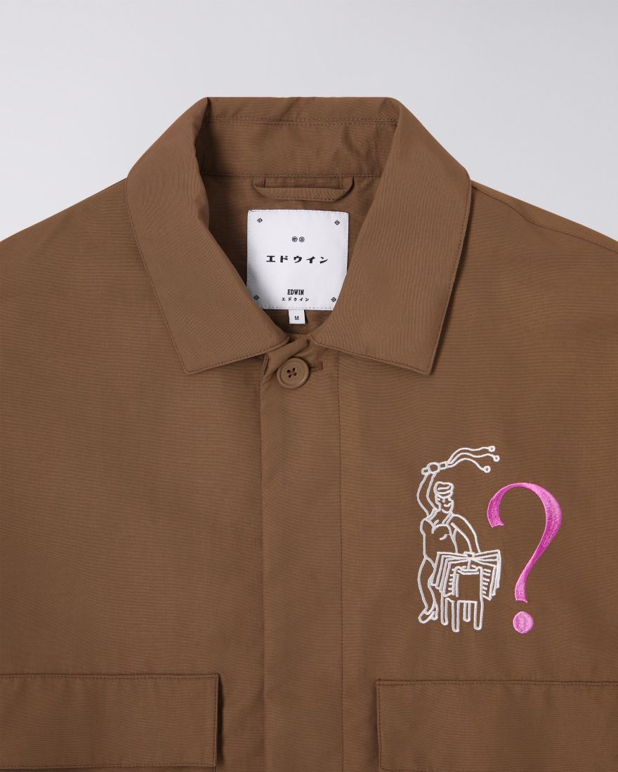 Who was EDWIN? EDWIN Oshino ERC Jacket - Raw Denim