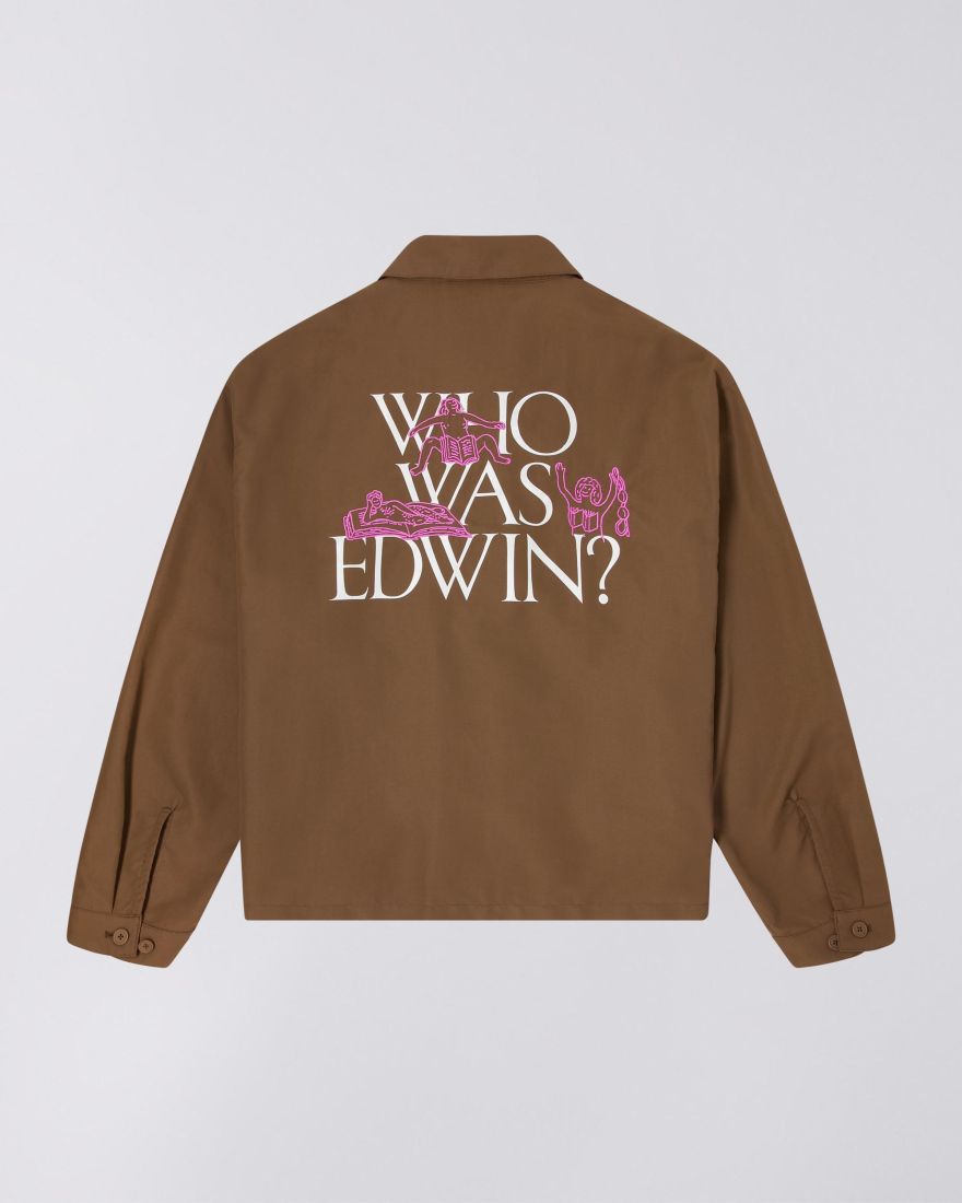 Who was EDWIN? EDWIN Oshino ERC Jacket - Raw Denim