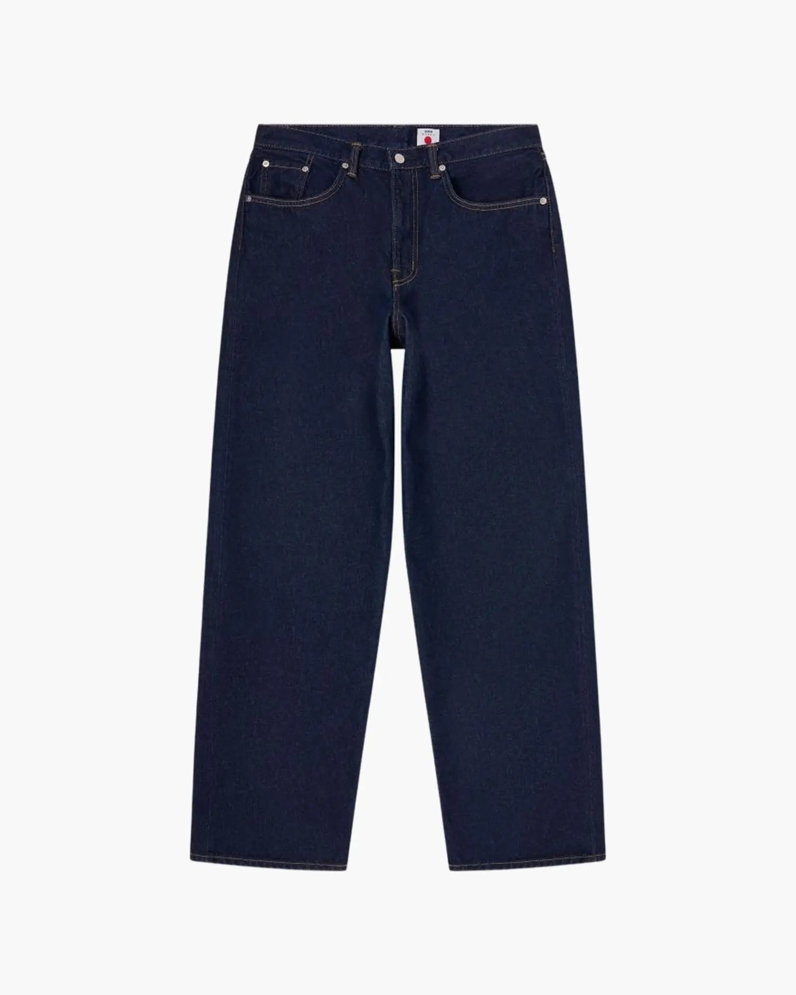 WIDE PANT Blue - Blue Rinsed - Raw Denim