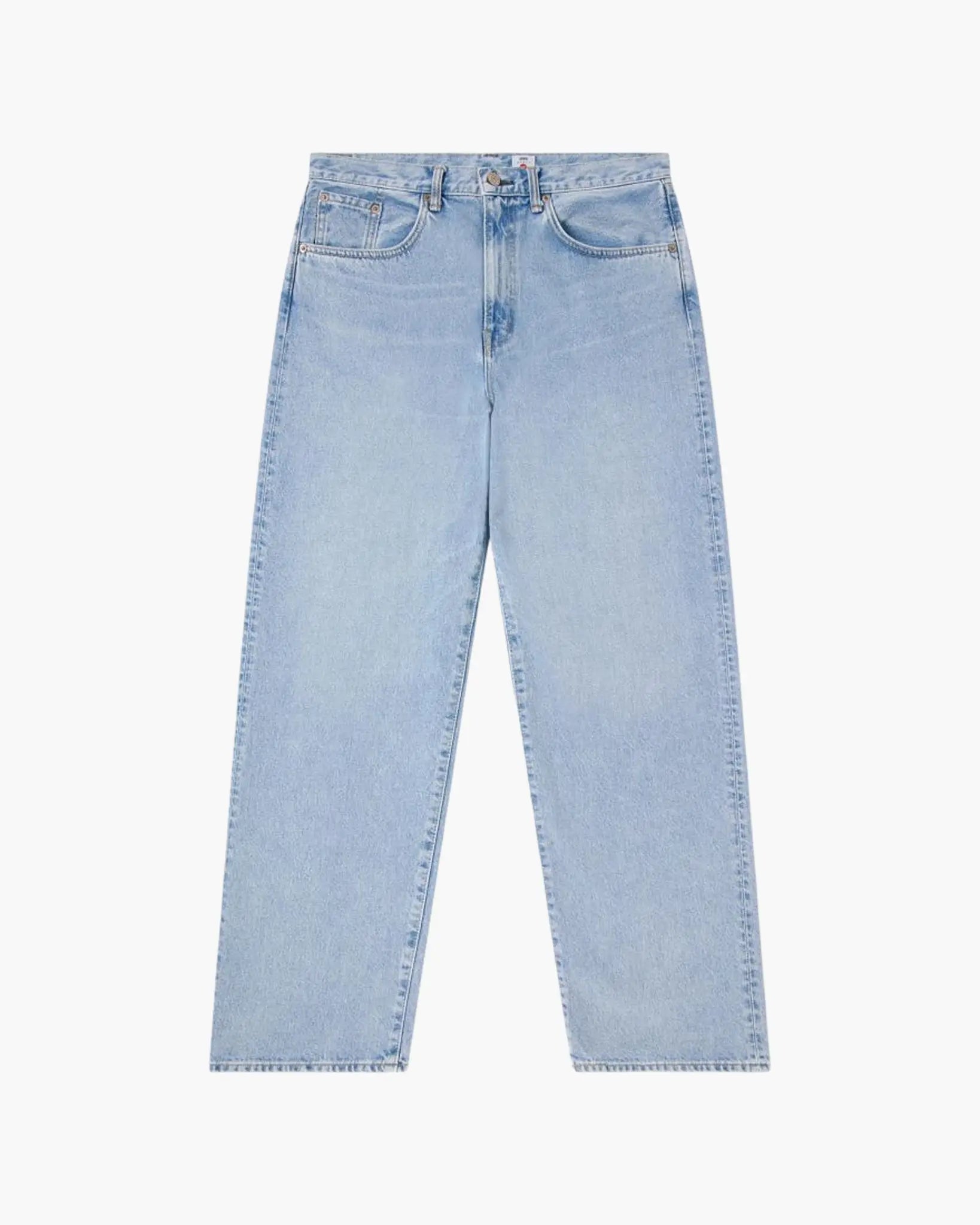 WIDE PANT Blue - Light Used - Raw Denim