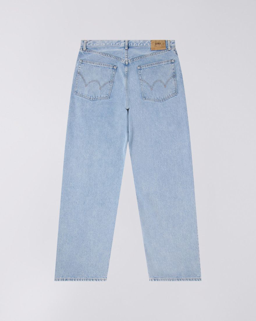WIDE PANT - Blue Light Used - Raw Denim