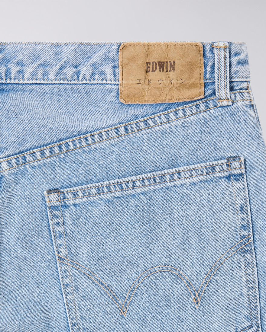 WIDE PANT - Blue Light Used - Raw Denim