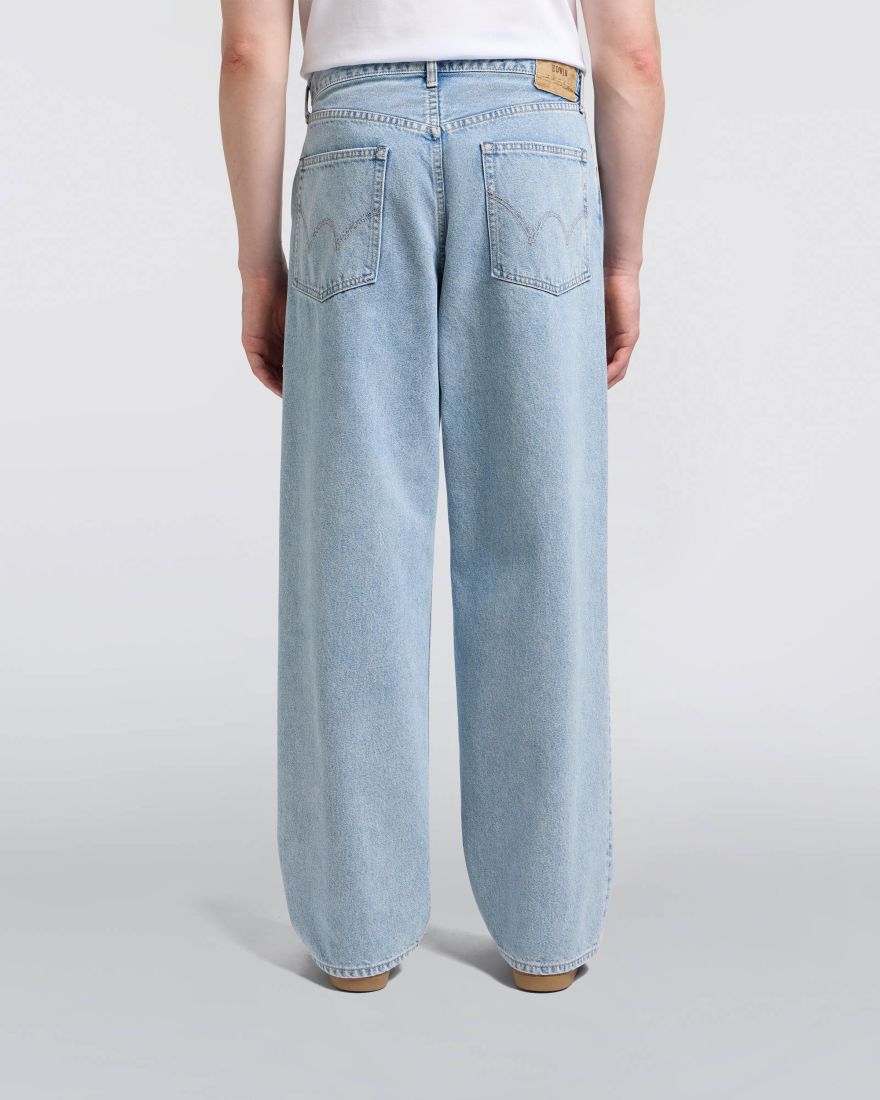 WIDE PANT - Blue Light Used - Raw Denim