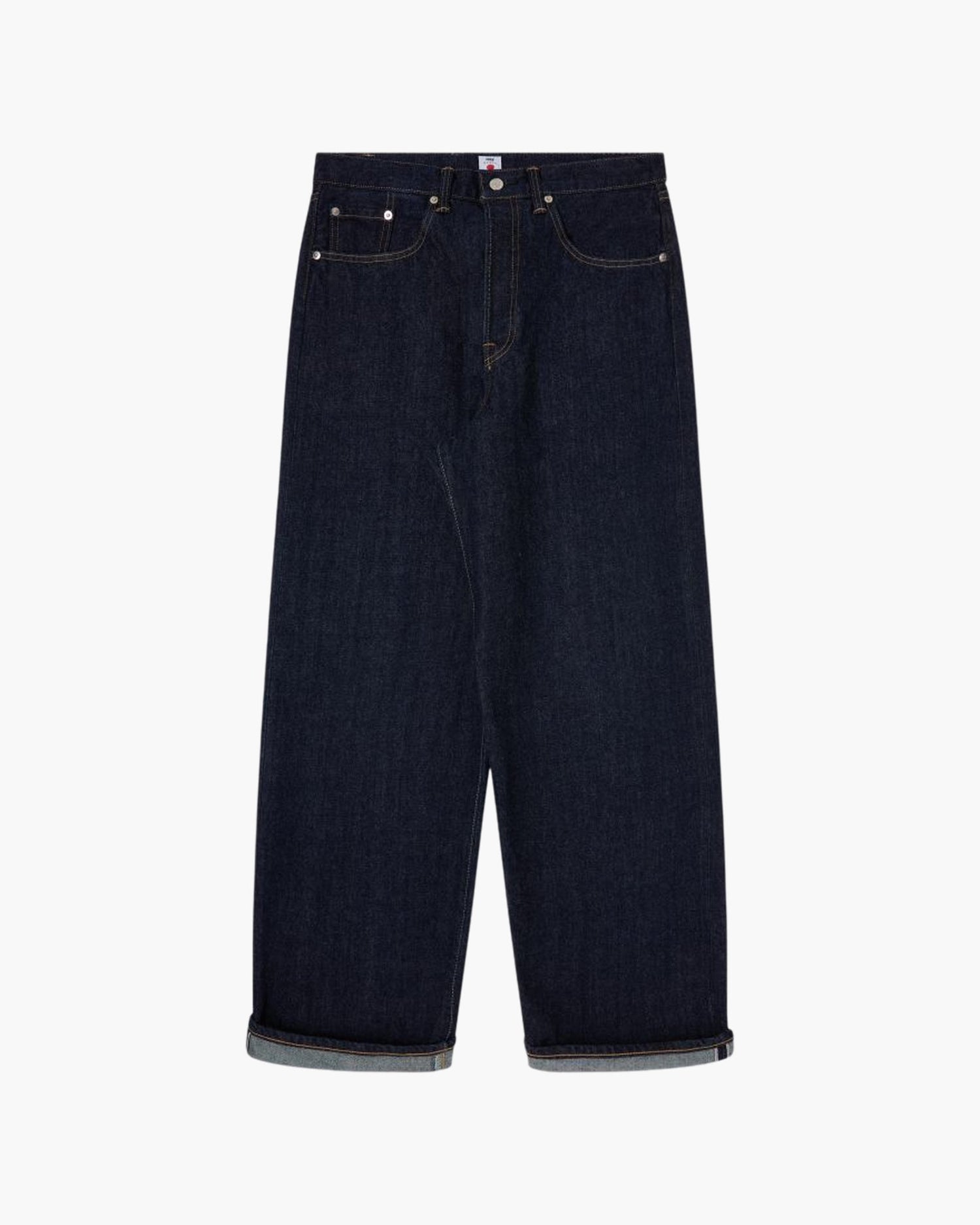 WIDE PANT - Blue Rinsed Selvedge - Raw Denim
