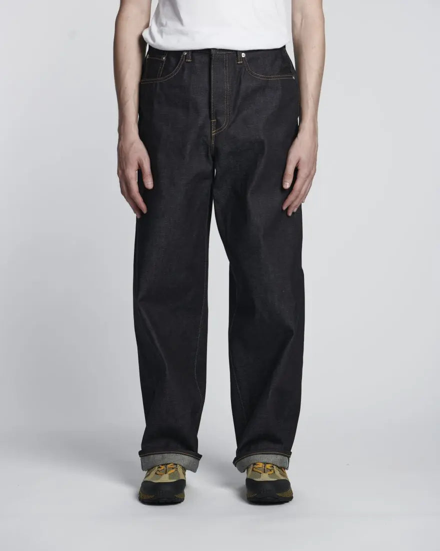 WIDE PANT Selvedge - Blue Unwashed - Raw Denim