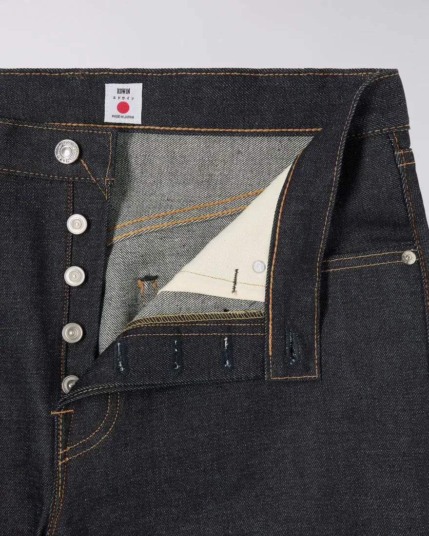 WIDE PANT Selvedge - Blue Unwashed - Raw Denim