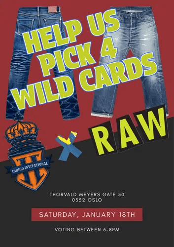 Helt rå temakveld: Indigo Invitational fade-konkurranse - Raw Denim