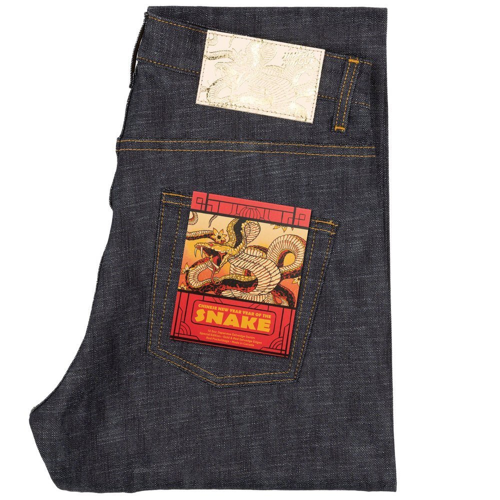 Year of the Snake Selvedge - Raw Denim