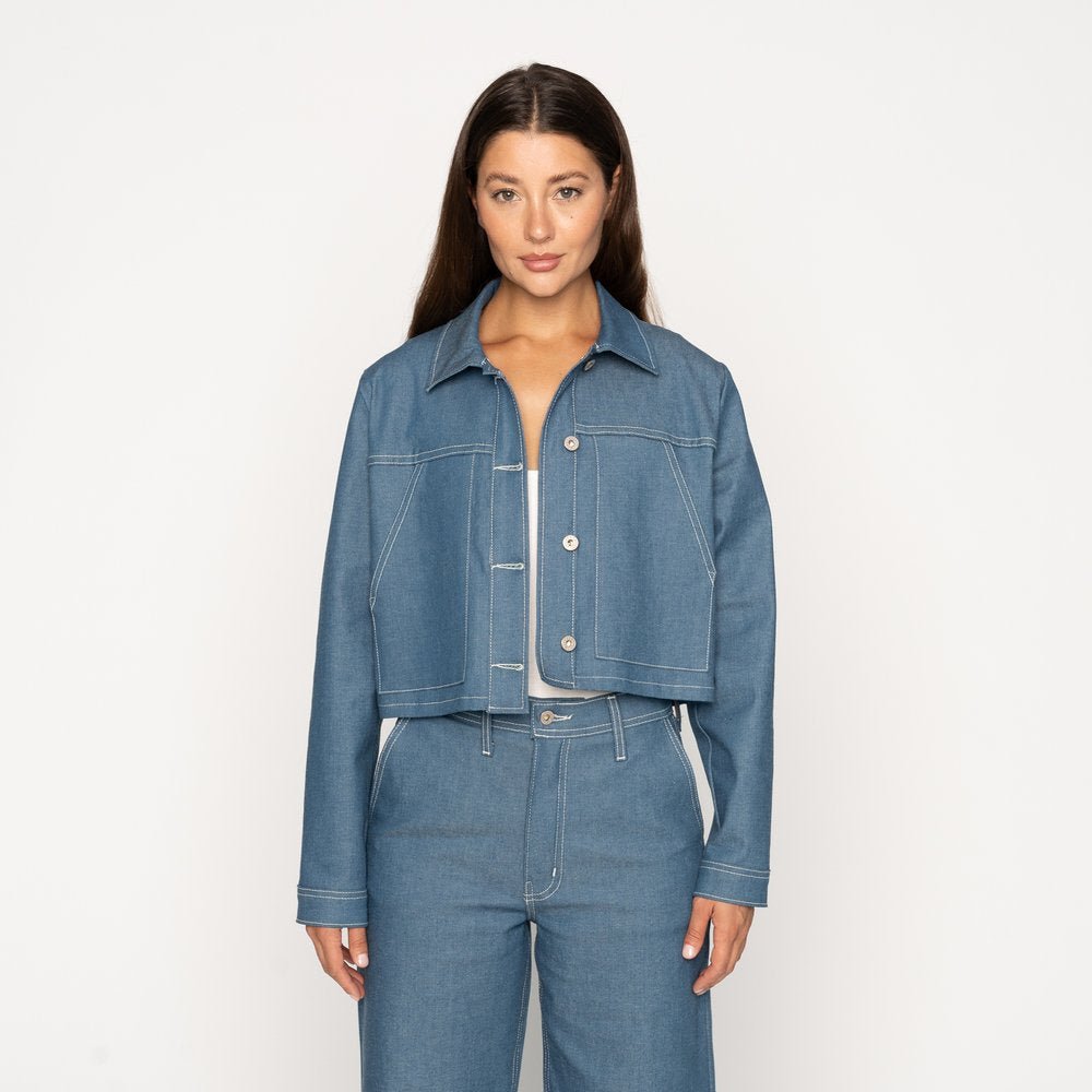 N&amp;F for damer - Raw Denim