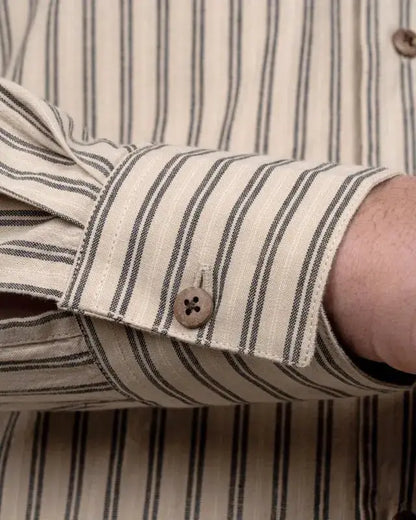 1923 BUCCANOY SHIRT - Iwaki Grey - Raw Denim