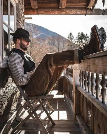 1923 BUCCANOY SHIRT - Iwaki Grey - Raw Denim