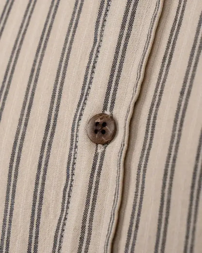 1923 BUCCANOY SHIRT - Iwaki Grey - Raw Denim