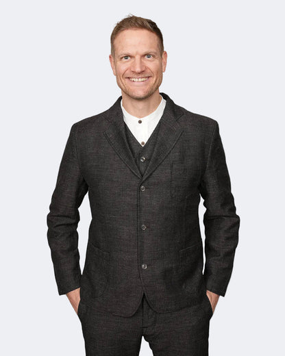 1927 HARVESTER JACKET - Owen Brown - Raw Denim