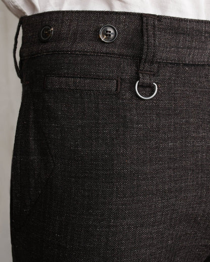 1927 HARVESTER TROUSERS - Owen Brown - Raw Denim