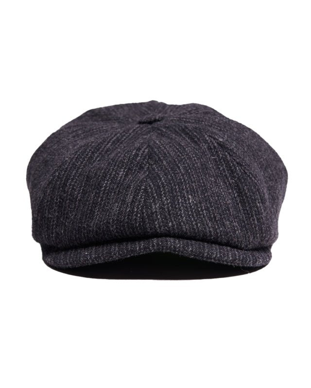 1928 Newsboy Cap Glasgow Grey - Pike Brothers - Raw Denim