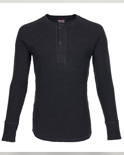 1936 WAFFLE SHIRT - Iron Grey - Raw Denim