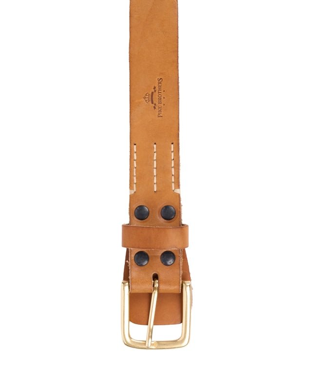1937 Ranger Belt – Natural - Raw Denim