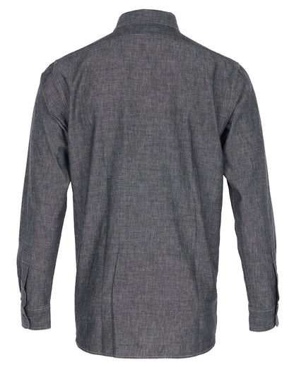 1940 USN CHAMBRAY SHIRT - Harbor Grey - Raw Denim