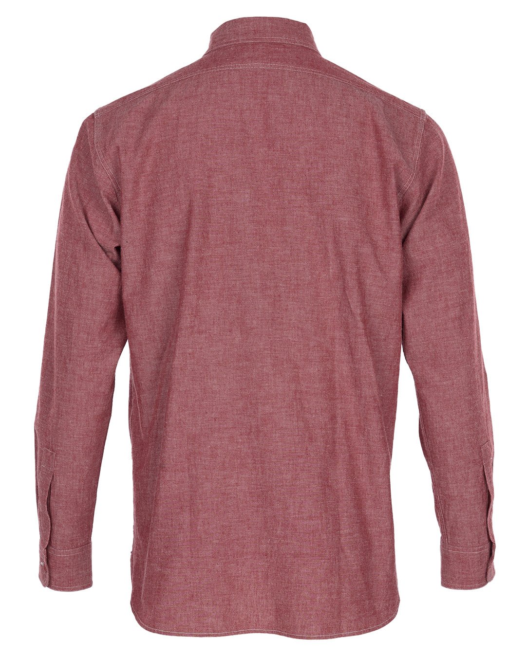 1940 USN CHAMBRAY SHIRT - Harbor Red - Raw Denim