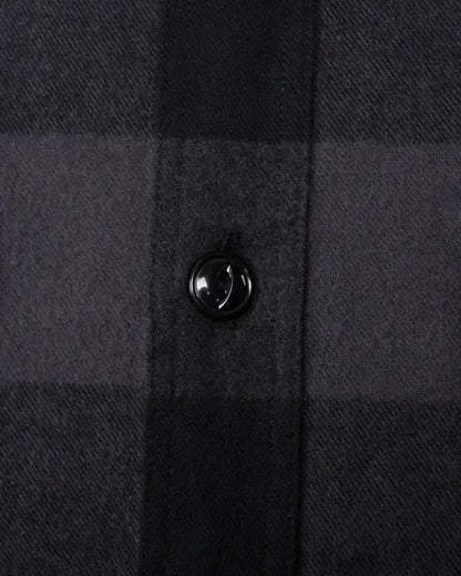 1943 CPO SHIRT - Buffalo Grey Flannel - Raw Denim