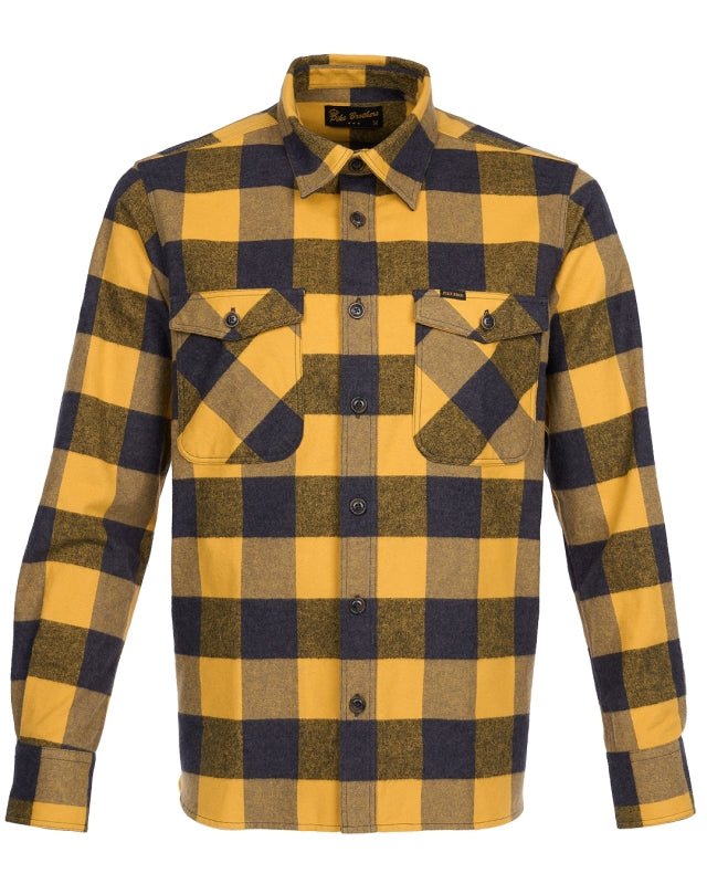 1943 CPO Shirt Buffalo yellow flannel - Raw Denim