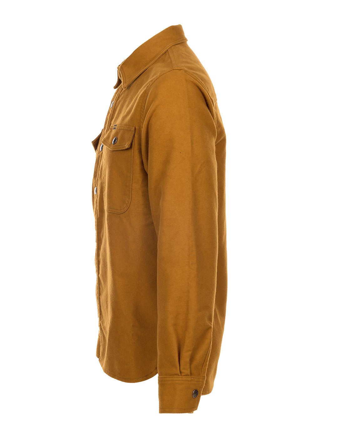 1943 CPO SHIRT - Moleskin Mustard - Raw Denim
