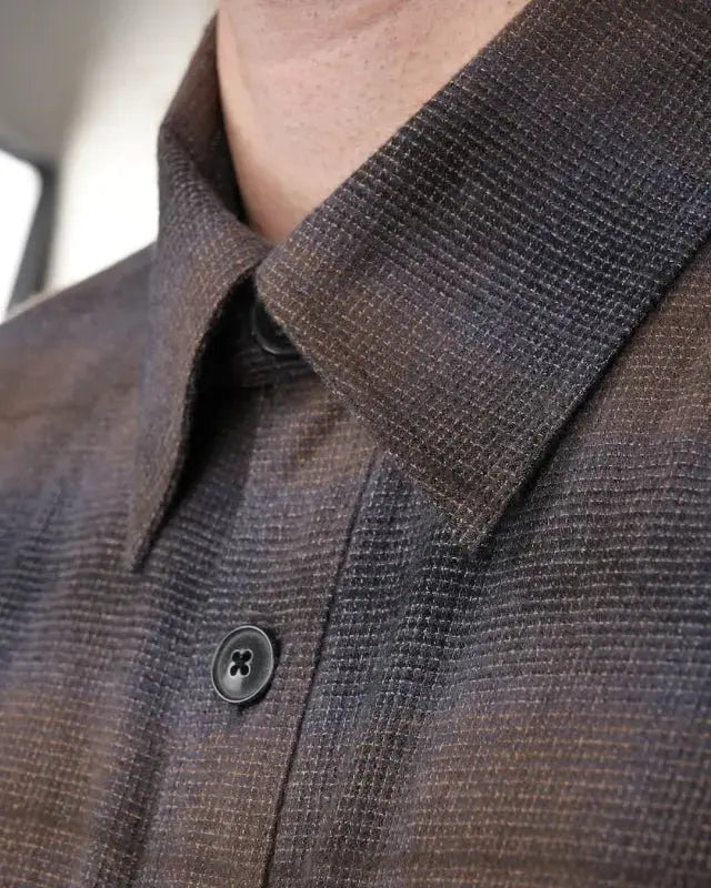 1943 CPO SHIRT - Tijuana Brown - Raw Denim