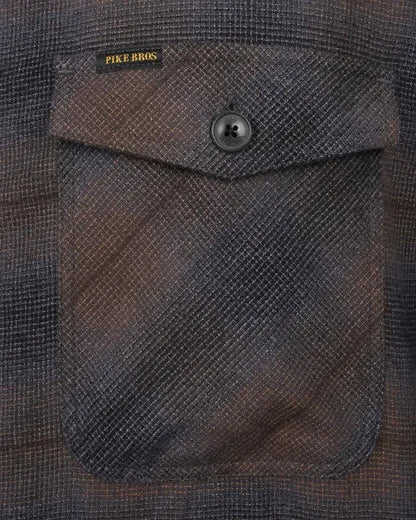 1943 CPO SHIRT - Tijuana Brown - Raw Denim