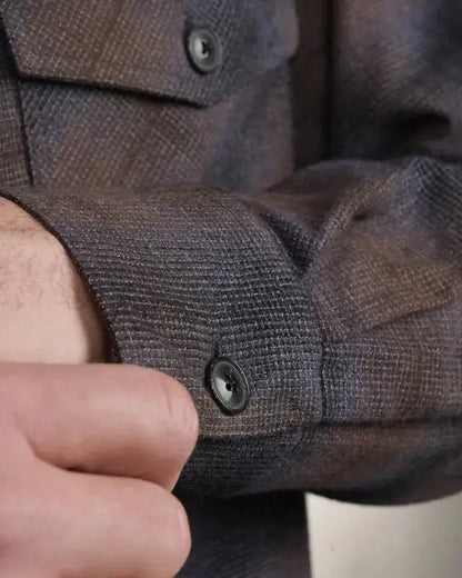 1943 CPO SHIRT - Tijuana Brown - Raw Denim