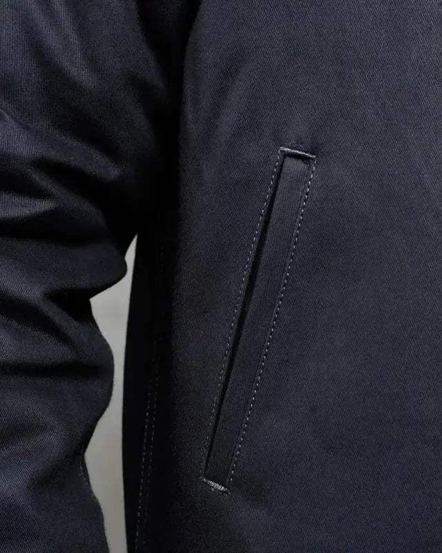 1944 N1 DECK JACKET - Elephant Skin Asphalt - Raw Denim