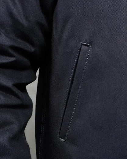 1944 N1 DECK JACKET - Elephant Skin Asphalt - Raw Denim