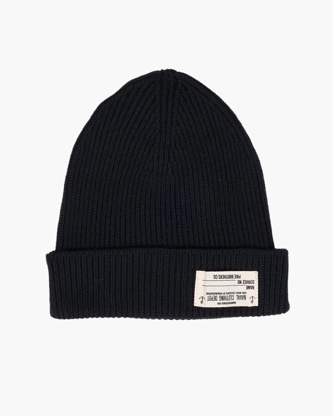 1944 USN WATCH CAP - Black - Raw Denim