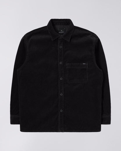 ANDER SHIRT LS - Black - Raw Denim