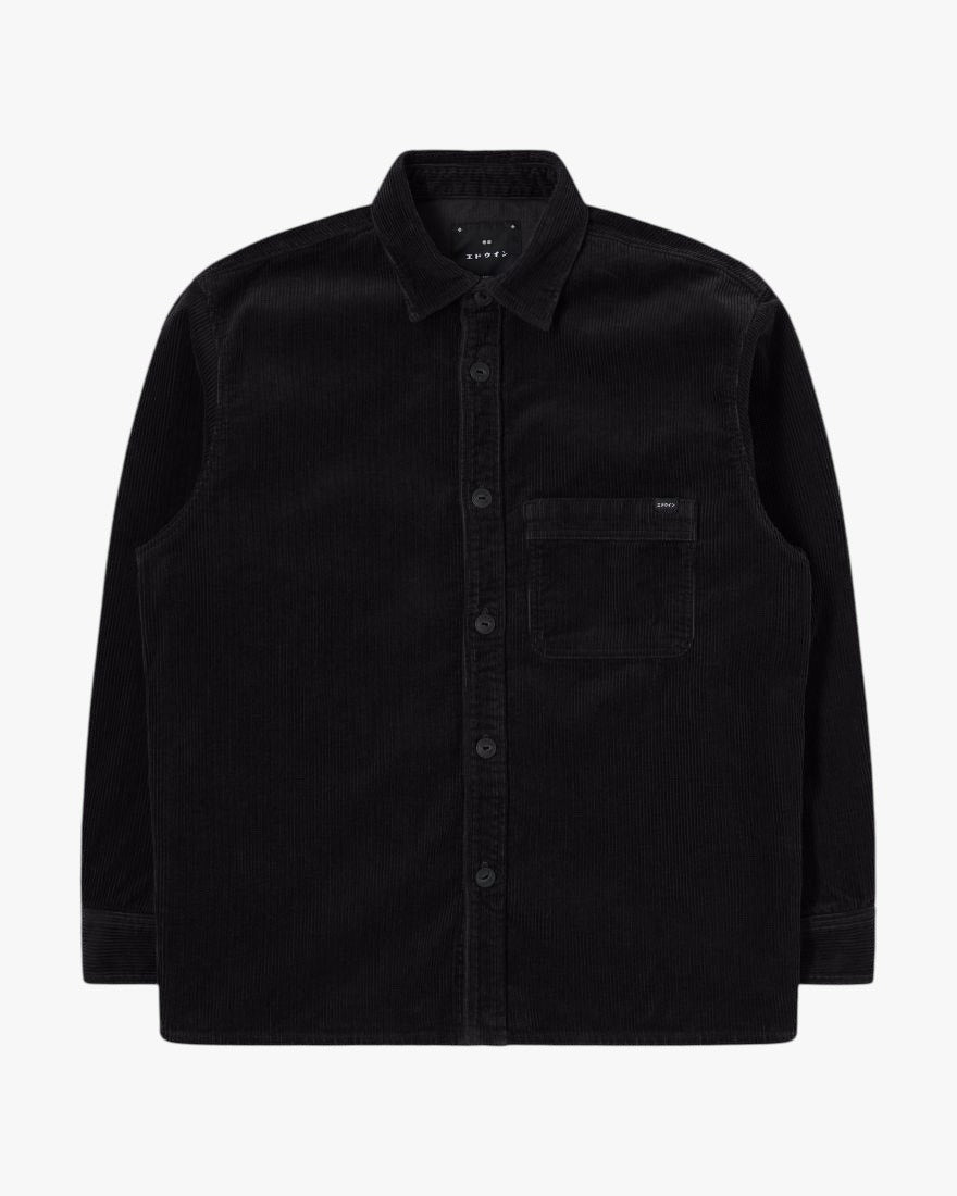 ANDER SHIRT LS - Black - Raw Denim