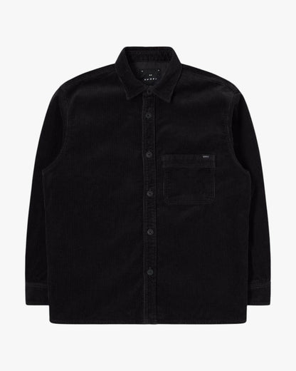 ANDER SHIRT LS - Black - Raw Denim
