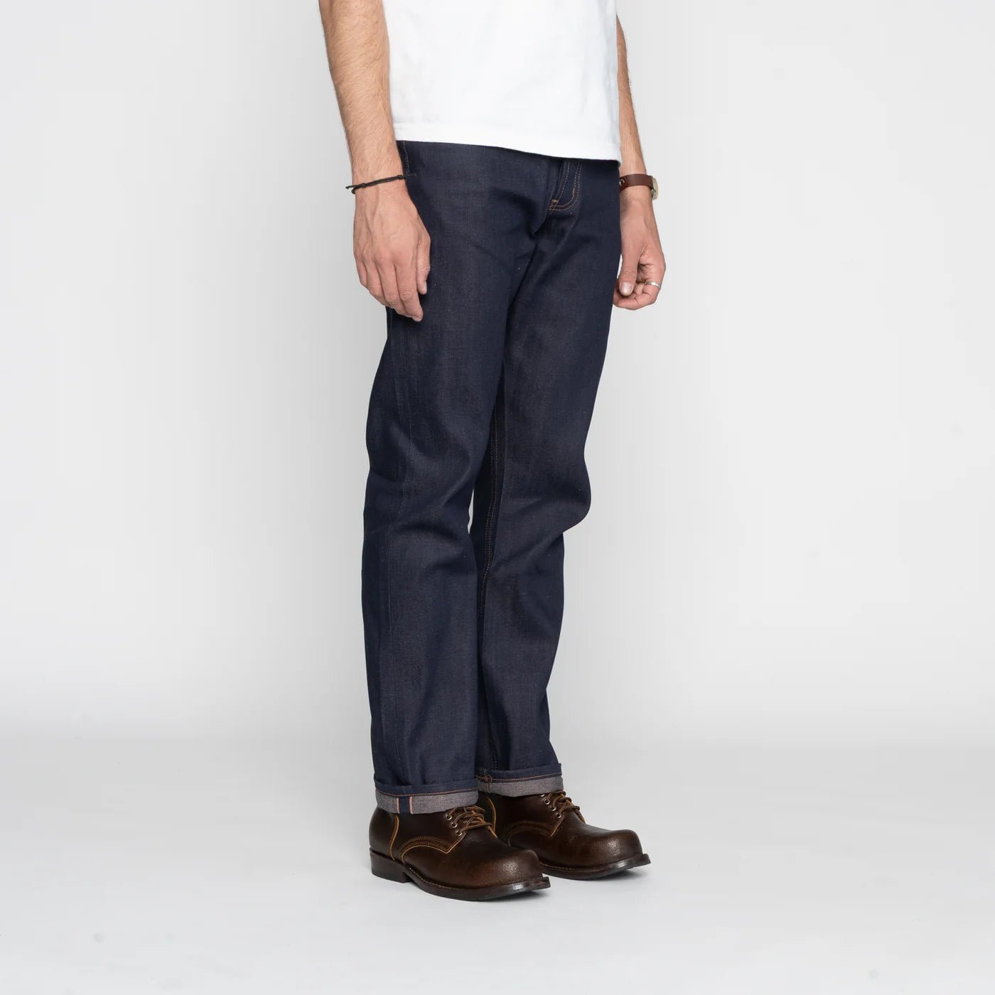 COFFEE DYE SELVEDGE - True Guy 12.5 oz - Raw Denim