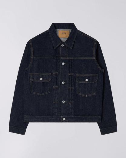 DENIM JACKET - Blue - Raw Denim
