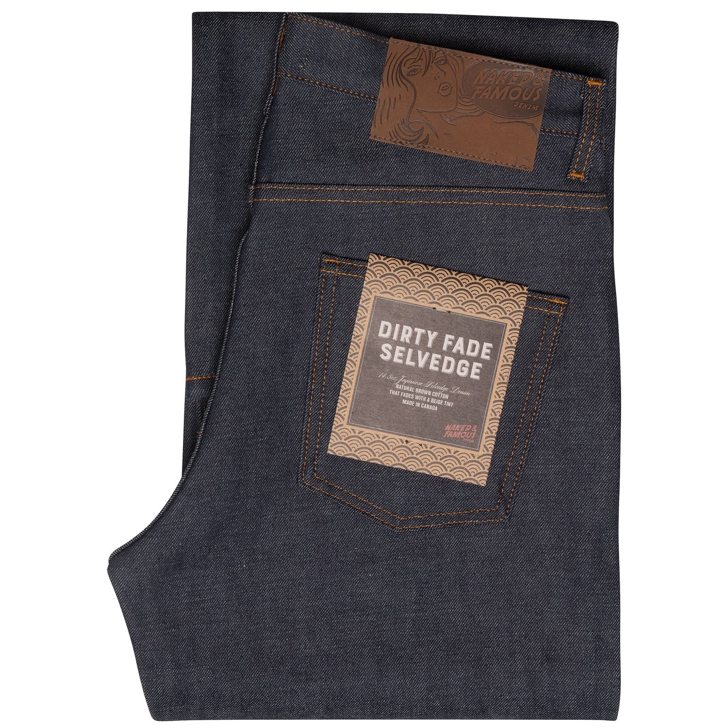DIRTY FADE - Strong Guy 14.5 oz - Raw Denim