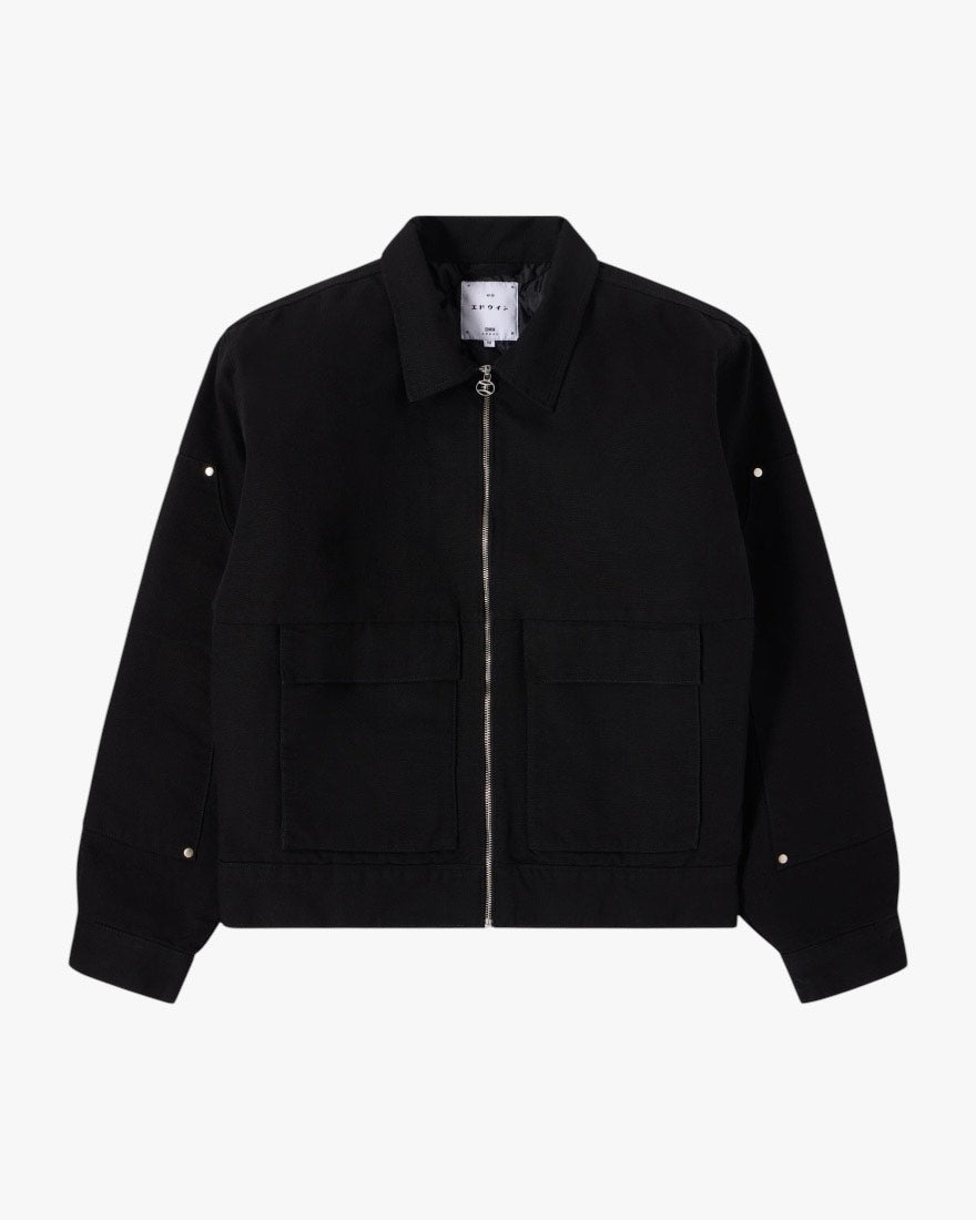 DOGMA WORK JACKET - Black - Raw Denim