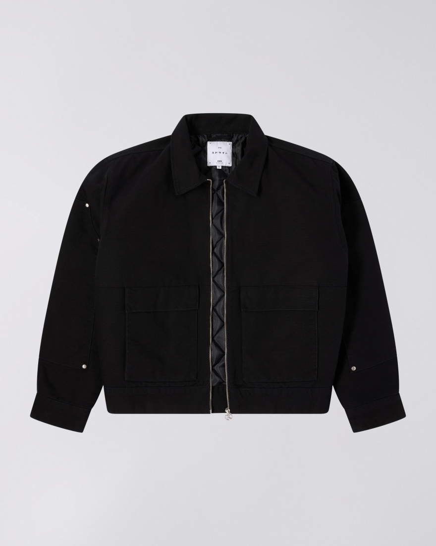 DOGMA WORK JACKET - Black - Raw Denim