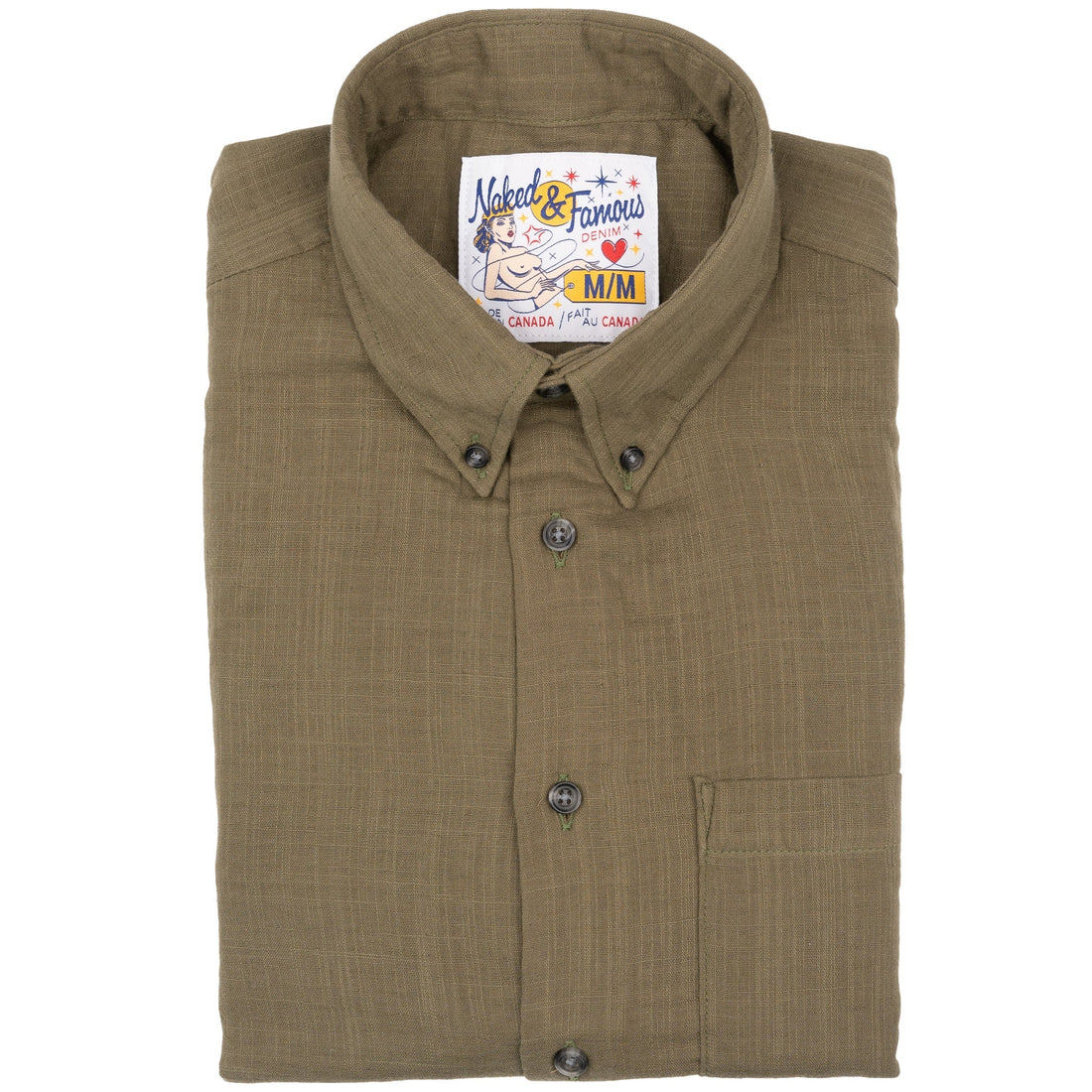 DOUBLE WEAVE GAUZE - Easy Shirt - Juniper - Raw Denim