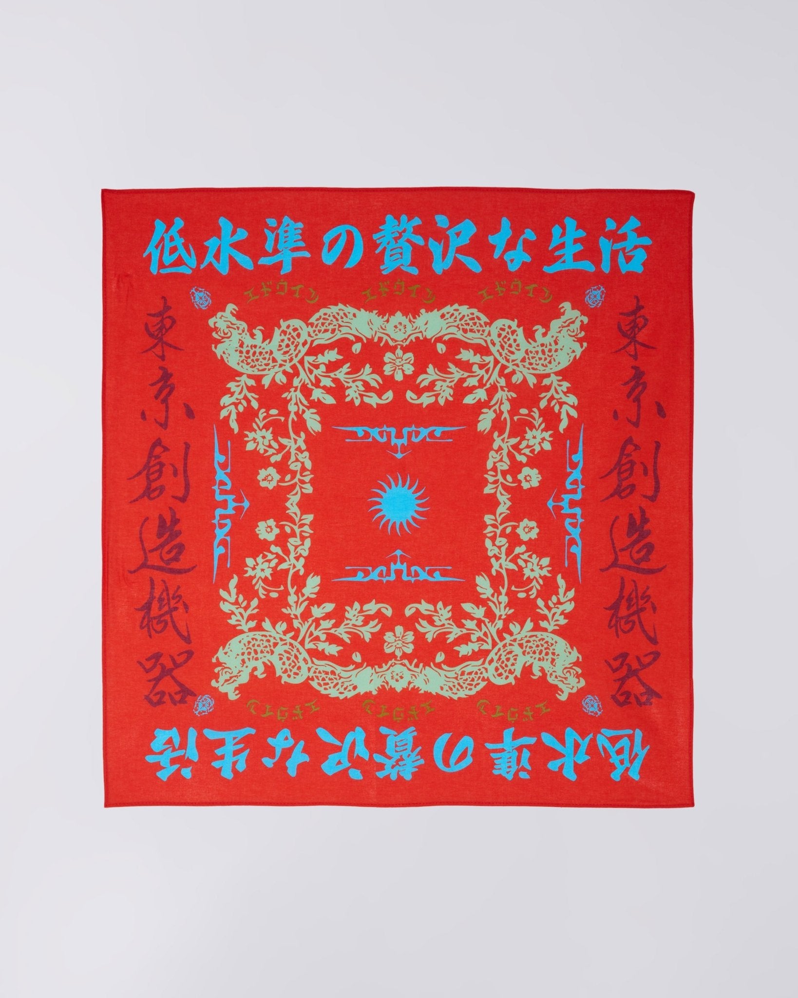 Edwin Bandana - Red Red 6000 - Raw Denim
