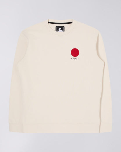 EDWIN Japanese Sun Sweat - White Pepper - Vintage Jeans