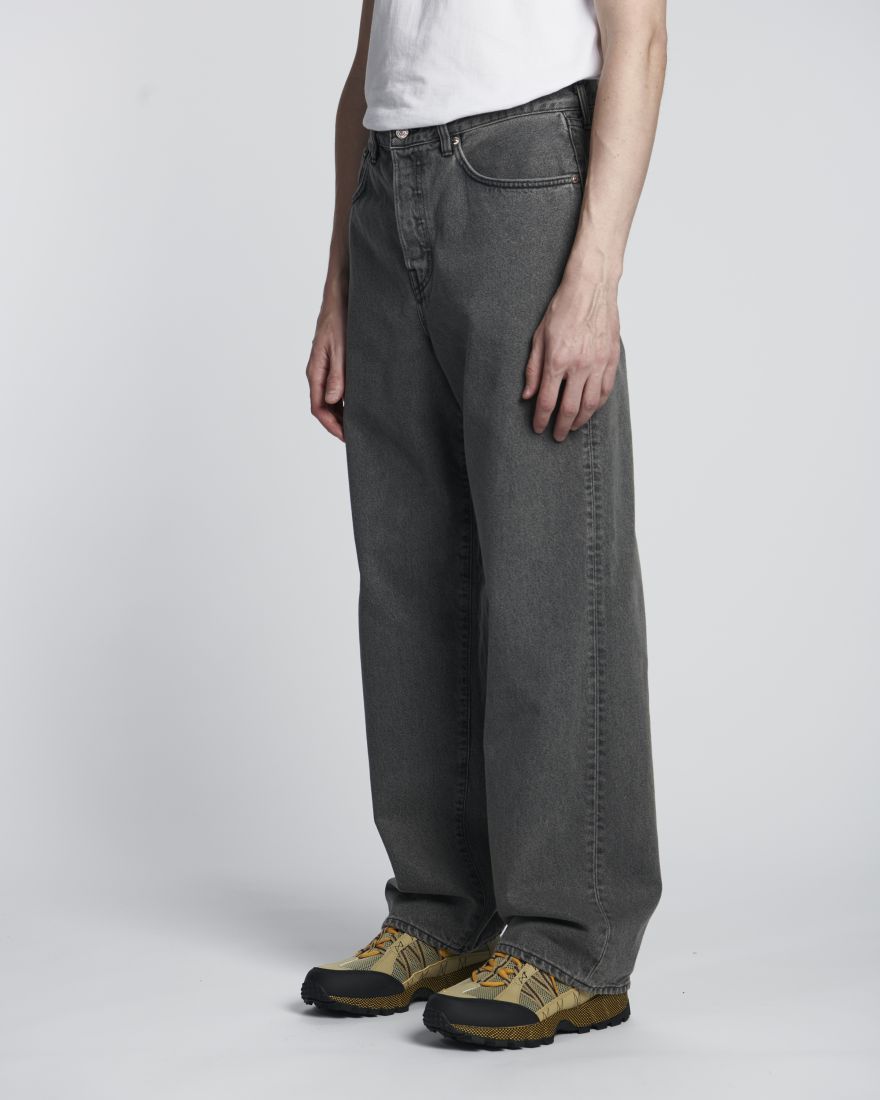 EDWIN - Wide Pant - Black Light Used - Vintage Jeans