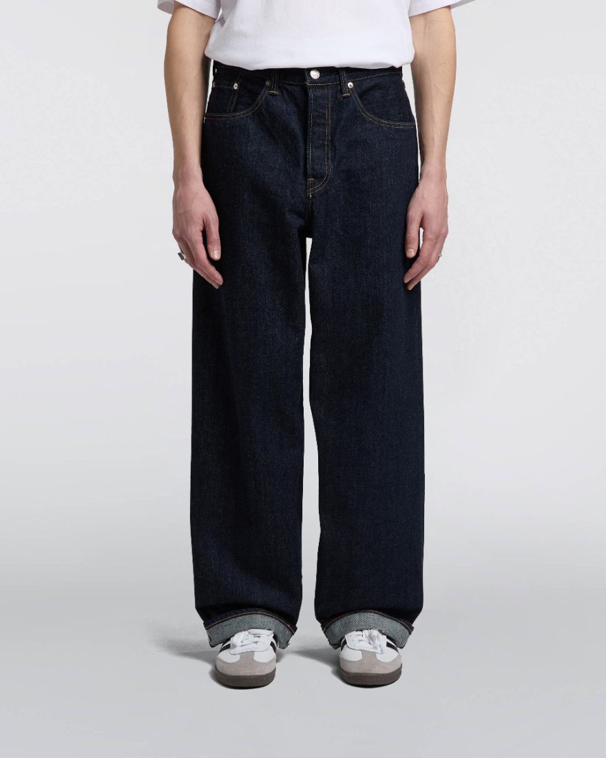 EDWIN - Wide Pant - Blue Rinsed selvedge - Vintage Jeans