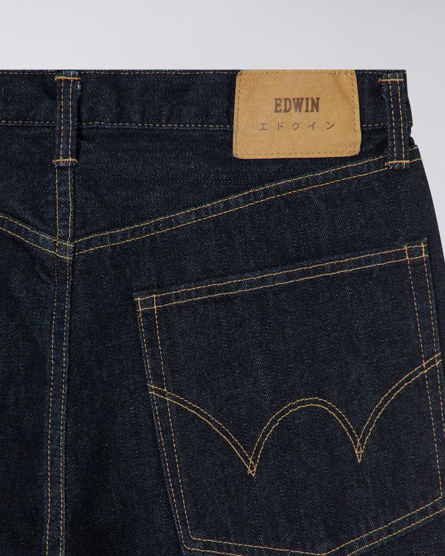 EDWIN - Wide Pant - Blue Rinsed selvedge - Vintage Jeans