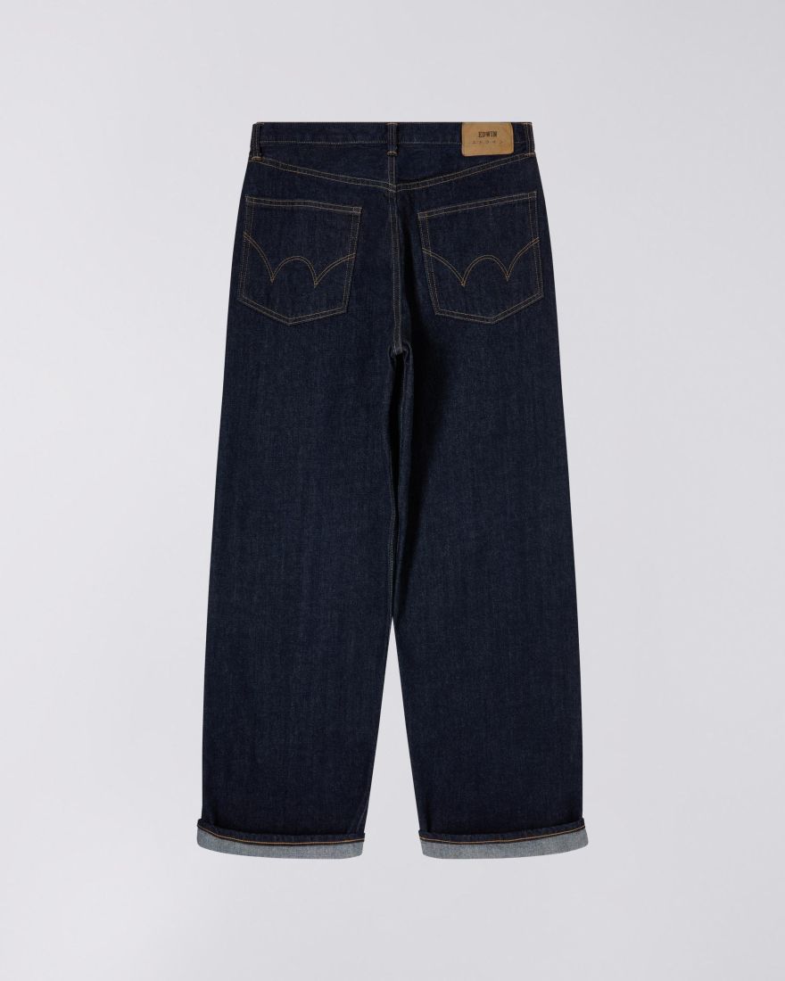 EDWIN - Wide Pant - Blue Rinsed selvedge - Vintage Jeans