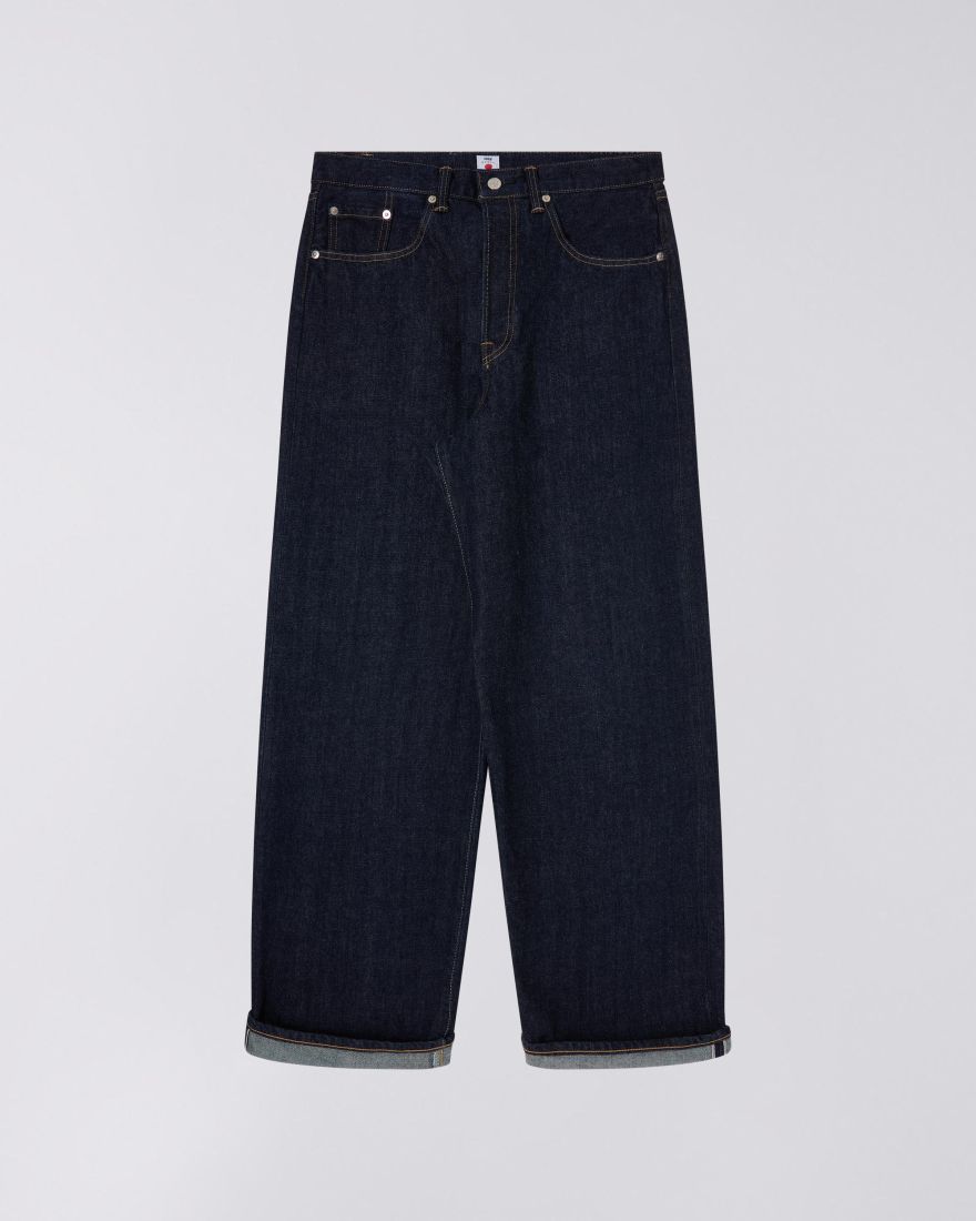 EDWIN - Wide Pant - Blue Rinsed selvedge - Vintage Jeans