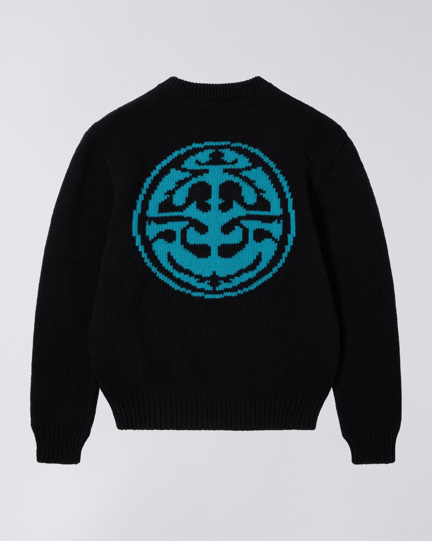 ELLIS SWEATER - Black - Raw Denim