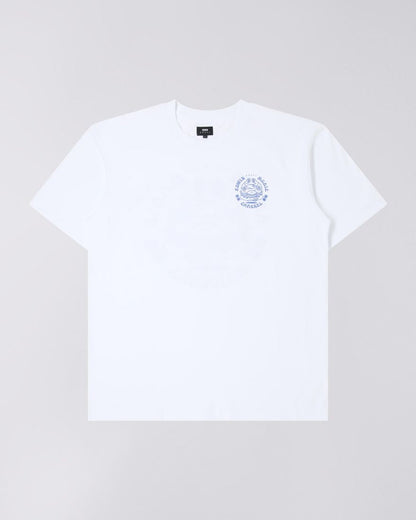 EMC Edwin Music Channel T-Shirt - White - EDWIN - Raw Denim